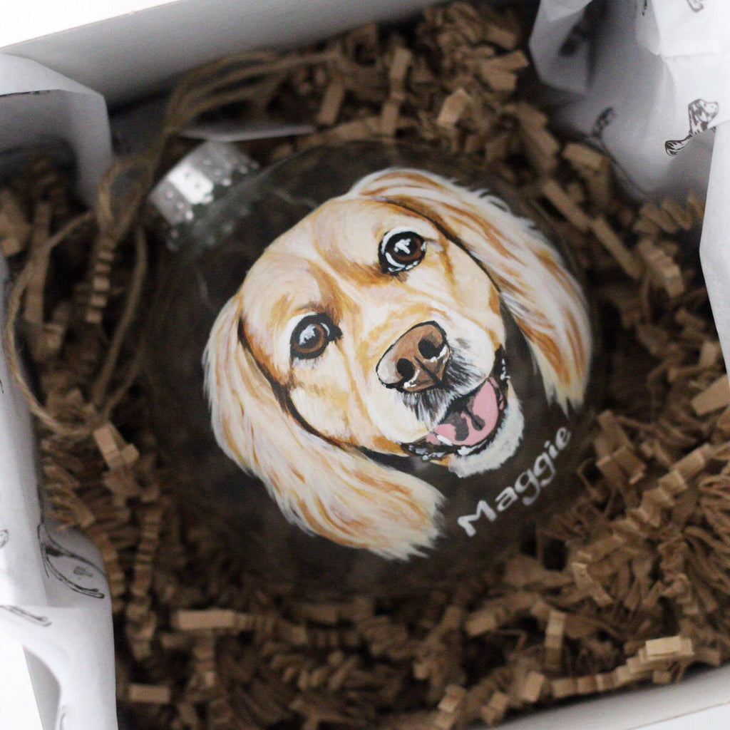 Custom Hand Painted Pet Ornament