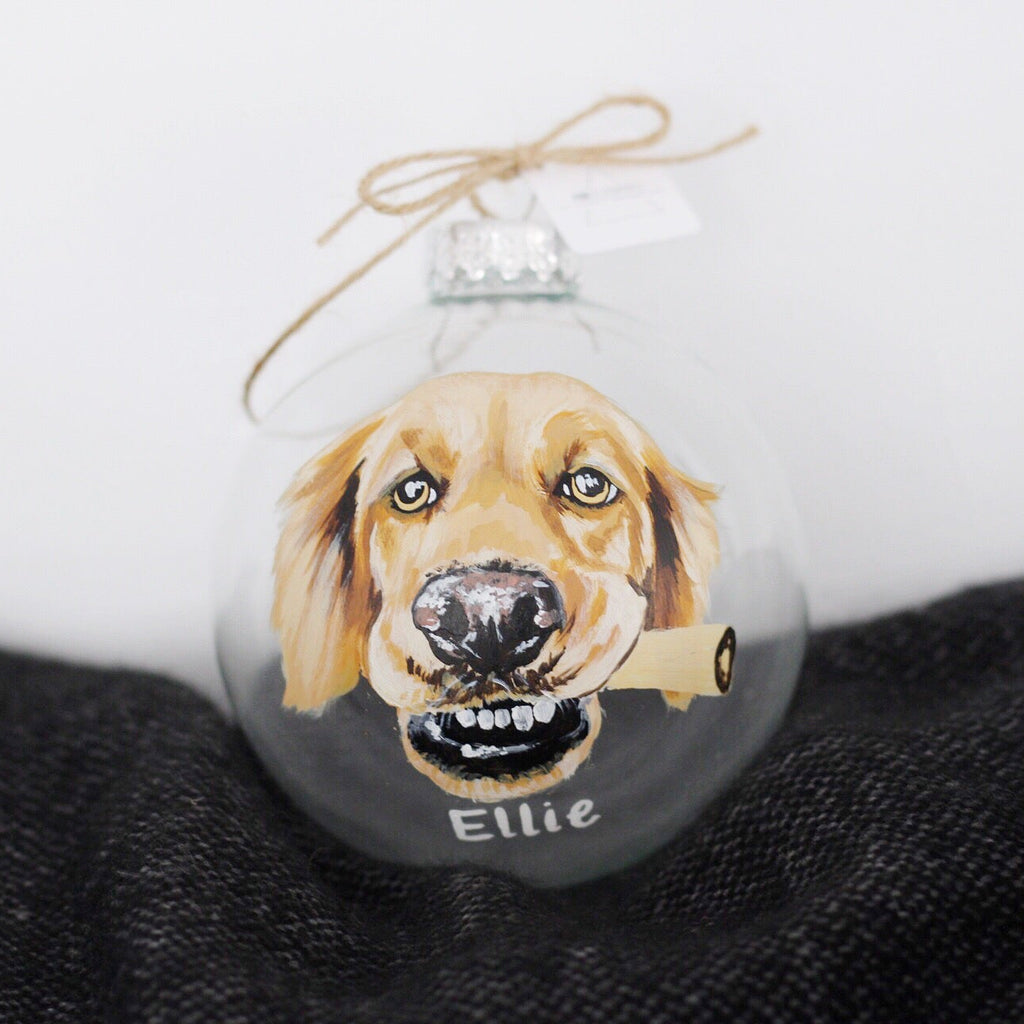Custom Hand Painted Pet Ornament