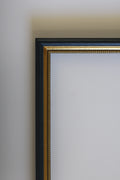 Dark Blue & Gold Frame