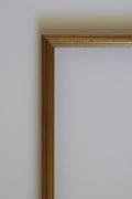 Thin Wooden, Gold Frame