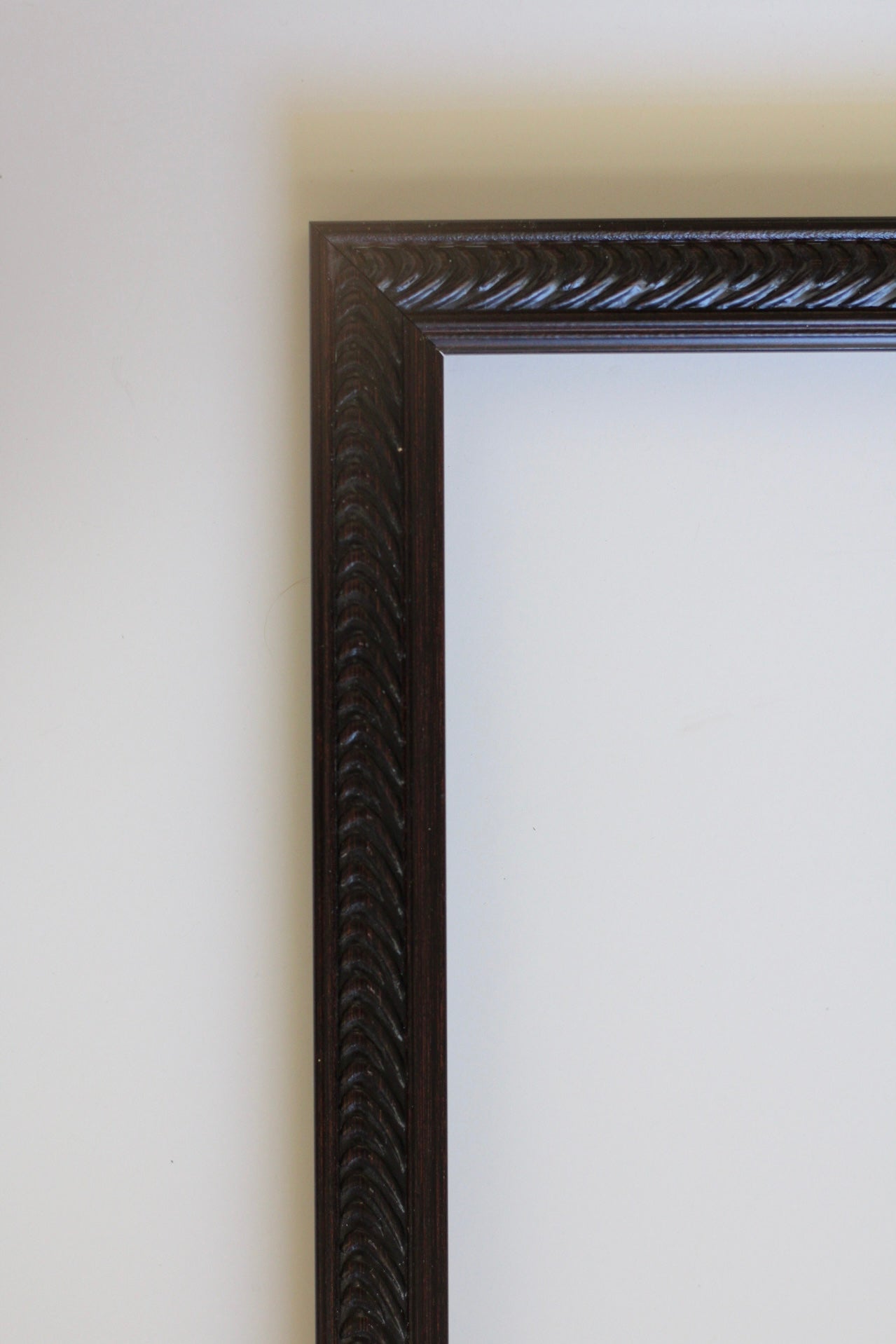 Dark Stained Wooden Frame