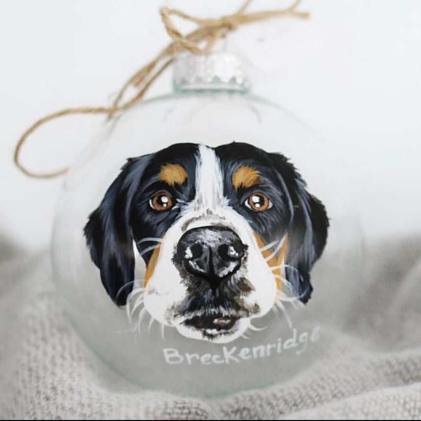 Custom Hand Painted Pet Ornament